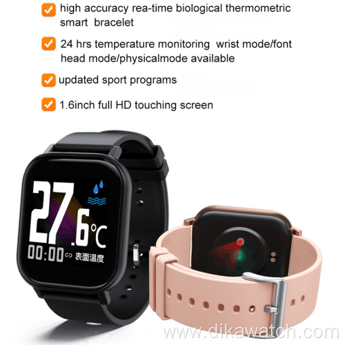 GTR-H Temperature Heart Rate Blood Pressure Monitor watch